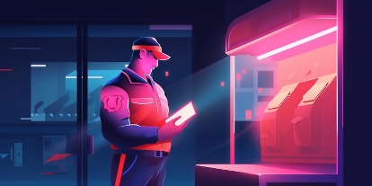 Delivering the mail Delivering the mail